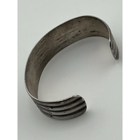 vintage Native American sterling silver 925 bracelet - Picture 10 of 16